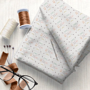 Hipster Arrows, Moustache #5 ID1073 Fabric