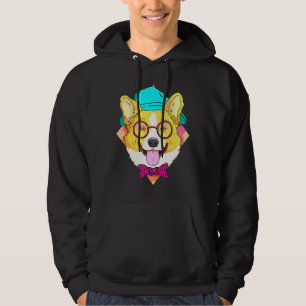 Hipster Corgi Dog Corgi Ideas Men Women 805 Hoodie