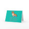 Hipster Corgi Note Card
