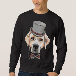 Hipster Dog Labrador Retriever Sweatshirt