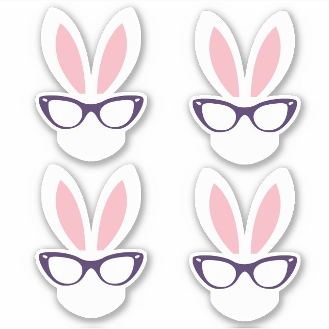 Hipster Easter Bunny (Front)