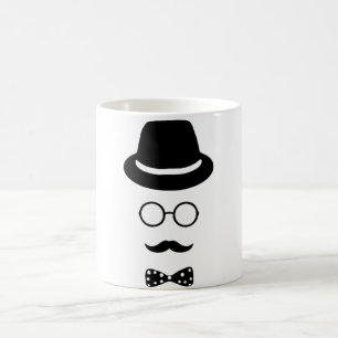 Hipster Face Mug
