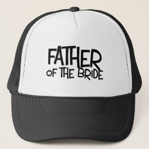Hipster Father Bride Lite T Trucker Hat