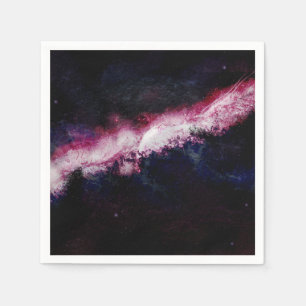 Hipster Galaxy Universe Napkin