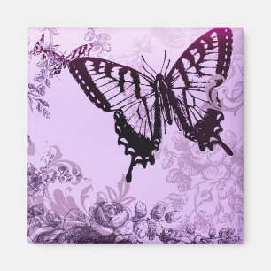 hipster girly boho chic butterfly magnet