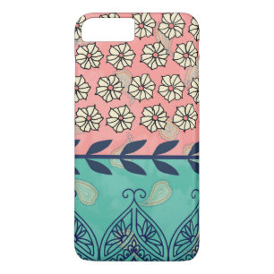 Hipster Girly Boho Paisley iPhone 7 Plus Case