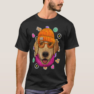 Hipster Labrador Retriever Geek Nerd Glasses Love T-Shirt