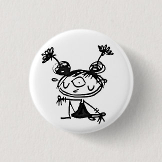 hipster lakshmi 3 cm round badge