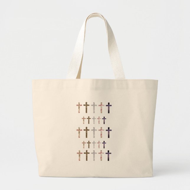 Hipster Large Tote Bag (Front)