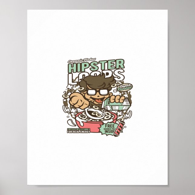 Hipster Loops Poster (Front)