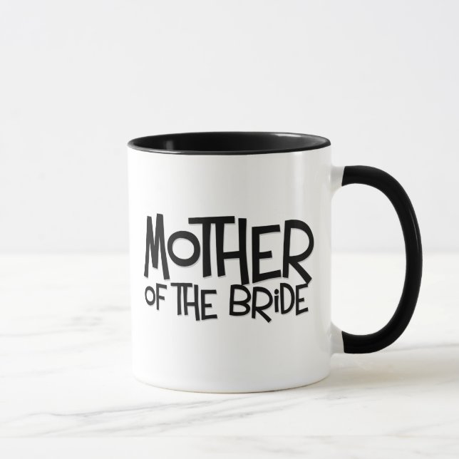 Hipster Mother of the Bride Mug (Right)