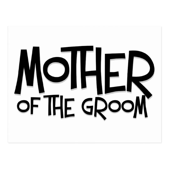 Hipster Mother of the Groom Postcard
