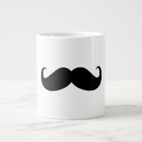 Hipster Moustache Jumbo Mug