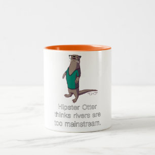 Hipster Otter Mug