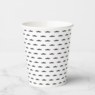 Hipster pattern paper cups