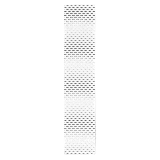 Hipster pattern short table runner (Front)