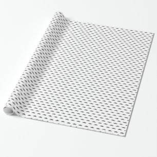 Hipster pattern wrapping paper