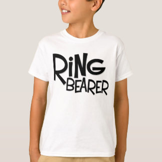 Hipster Ring Bearer T-Shirt