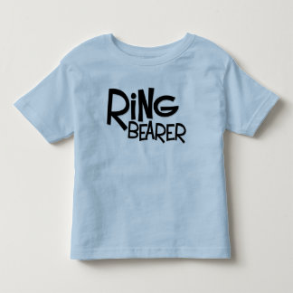 Hipster Ring Bearer Toddler T-Shirt
