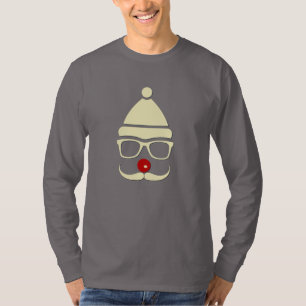 Hipster Rudolph Moustache Men's T-shirt