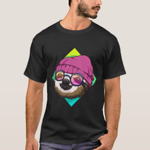 Hipster Sloth Cute Sloths Ideas Men Women T-Shirt