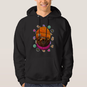 Hipster Sloth Geek Nerd Glasses Animal Love Peace  Hoodie