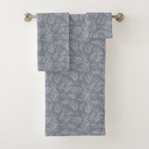 Hipster Style Coral Reef Bath Towel Set