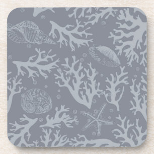 Hipster Style Coral Reef Coaster