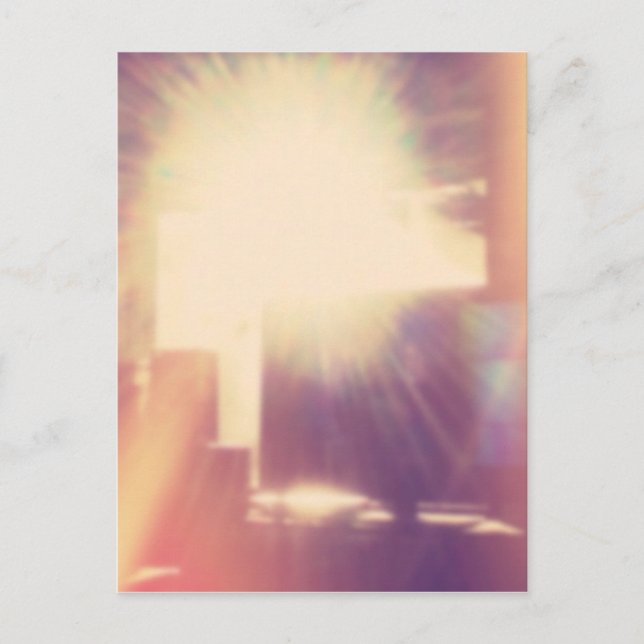 Hipster Sunlight Postcard (Front)