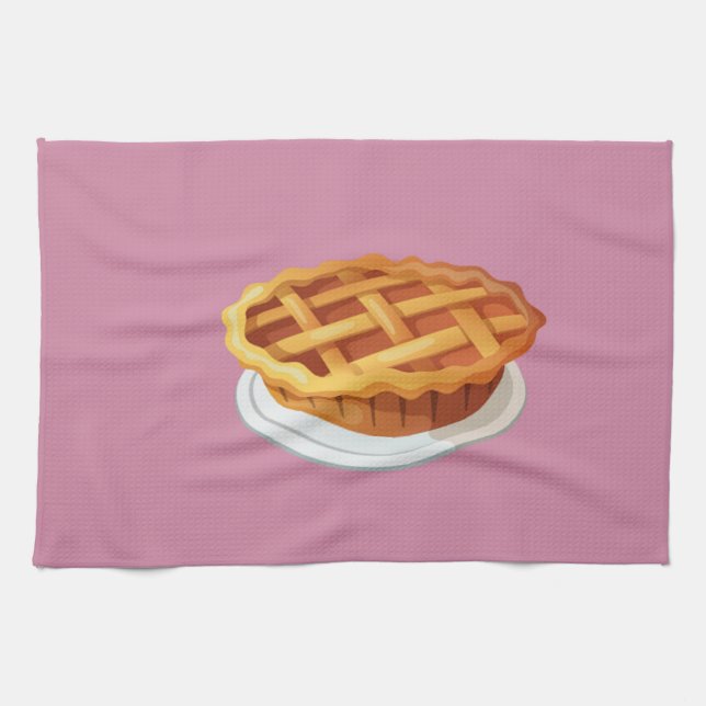 Hipster Thanksgiving Tea Towel (Horizontal)