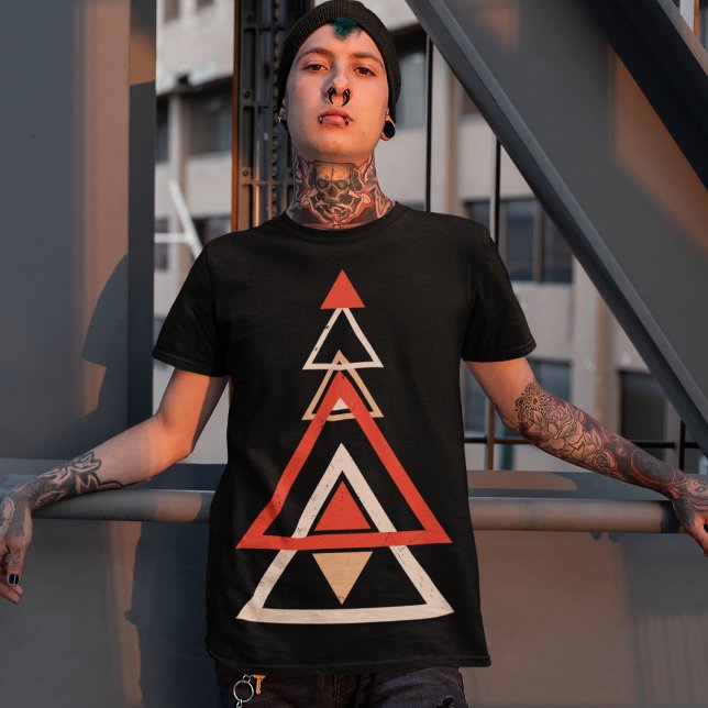 Hipster Triangle Colour T-Shirt (Creator Uploaded)