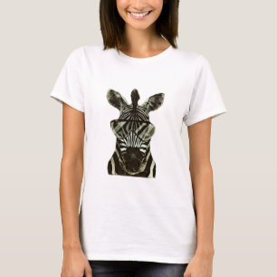 Hipster Zebra Style T-Shirt
