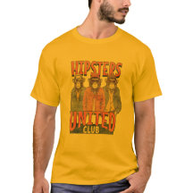 Hipsters United Club. Stylish monkeys.