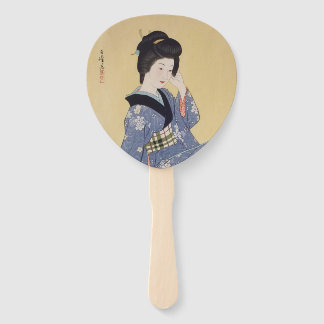 Hirano Hakuho's Young Girl Hand Fan