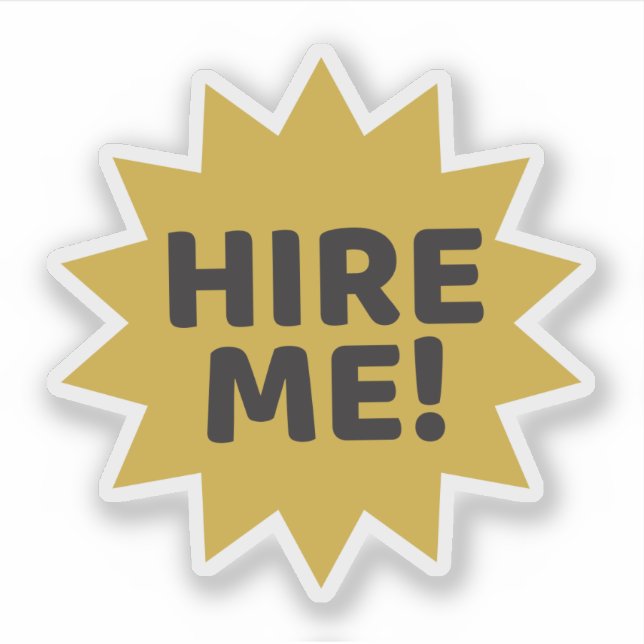 Hire Me! Employment or Small Business (Front)