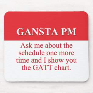 Hiring Gangsters in Project Management (2) Mouse Pad