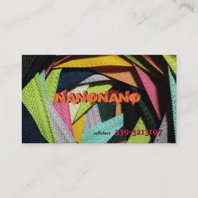 hiroko nakano business card (Front)