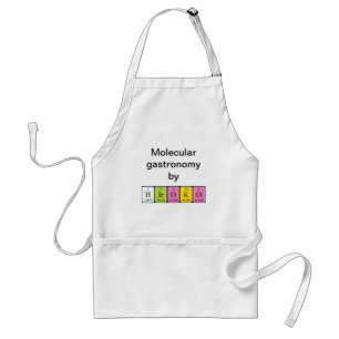 Hiroko periodic table name apron