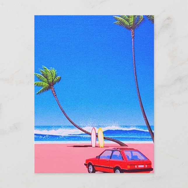 Hiroshi nagai art  postcard (Front)