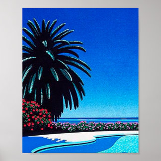 hiroshi nagai, japanese,  poster
