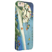 Hiroshige Moon Over A Waterfall Japanese Fine Art Case-Mate iPhone Case (Back/Right)