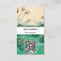 Hiroshige - Otsuki Plain in Kai Province - QR Code