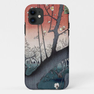 Hiroshige Prune Orchard Sun  iPhone 11 Case