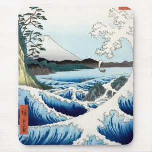 Hiroshige Sea and Mt. Fuji Mouse Pad