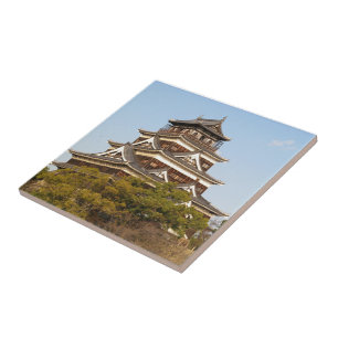 Hiroshima Castle 広島城, Hiroshima, Japan Ceramic Tile