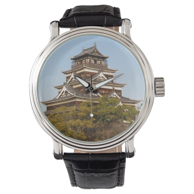 Hiroshima Castle 広島城, Hiroshima, Japan Watch (Front)
