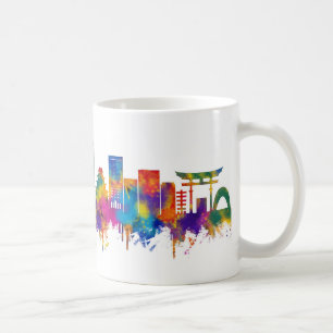 Hiroshima Japan Skyline Coffee Mug
