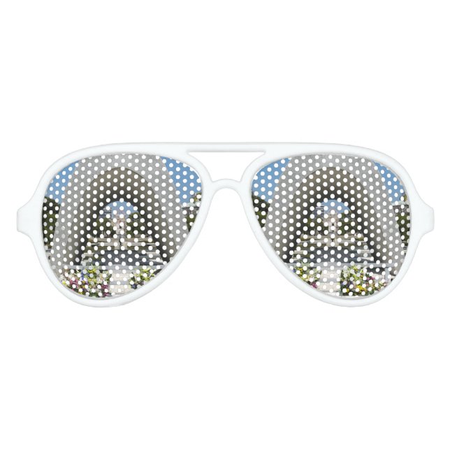 Hiroshima Memorial Cenotaph Aviator Sunglasses (Front)