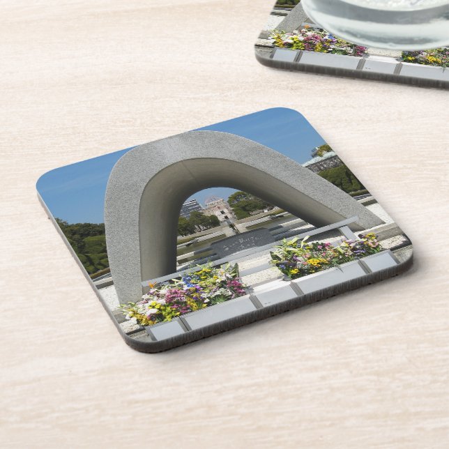 Hiroshima Memorial Cenotaph Coaster (Left Side)