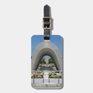 Hiroshima Memorial Cenotaph Luggage Tag